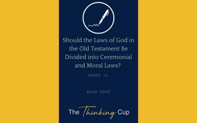Should the Laws of God in the Old Testament Be Divided into Ceremonial and Moral Laws? (Part 1)